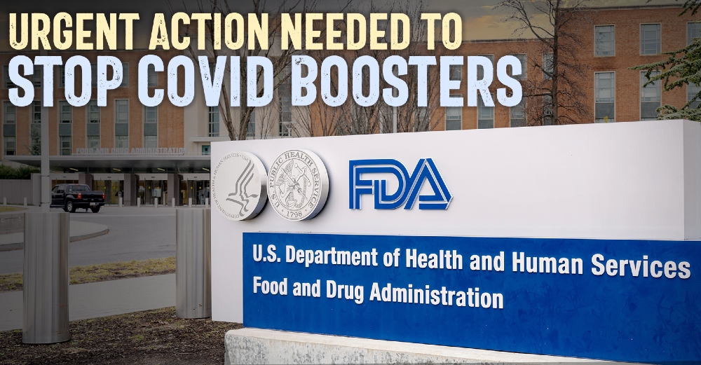 Tell the FDA to stop COVID booster shots